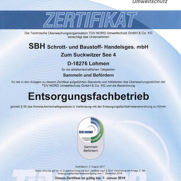 Zertifikat