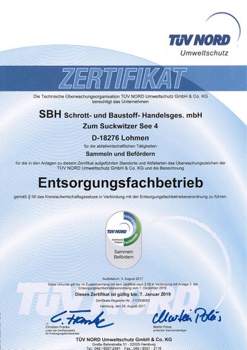 Zertifikat